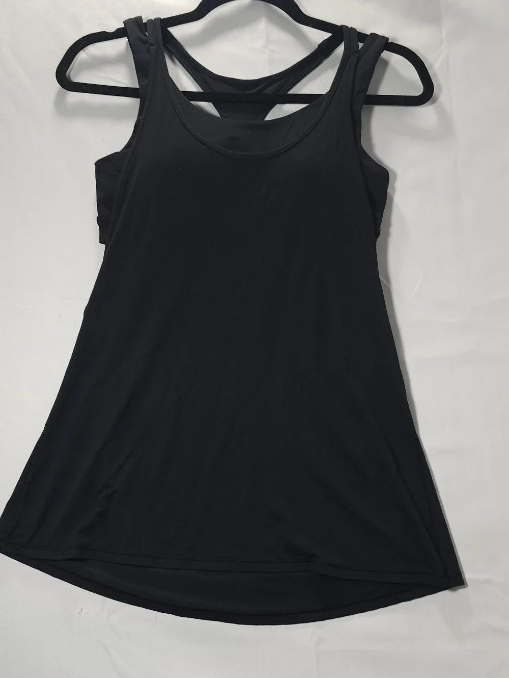 lululemon athletica Black Double-Strap Tank
